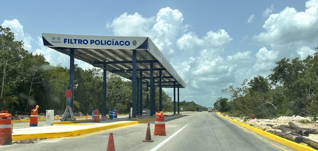 Police Checkpoint Playa Del Carmen