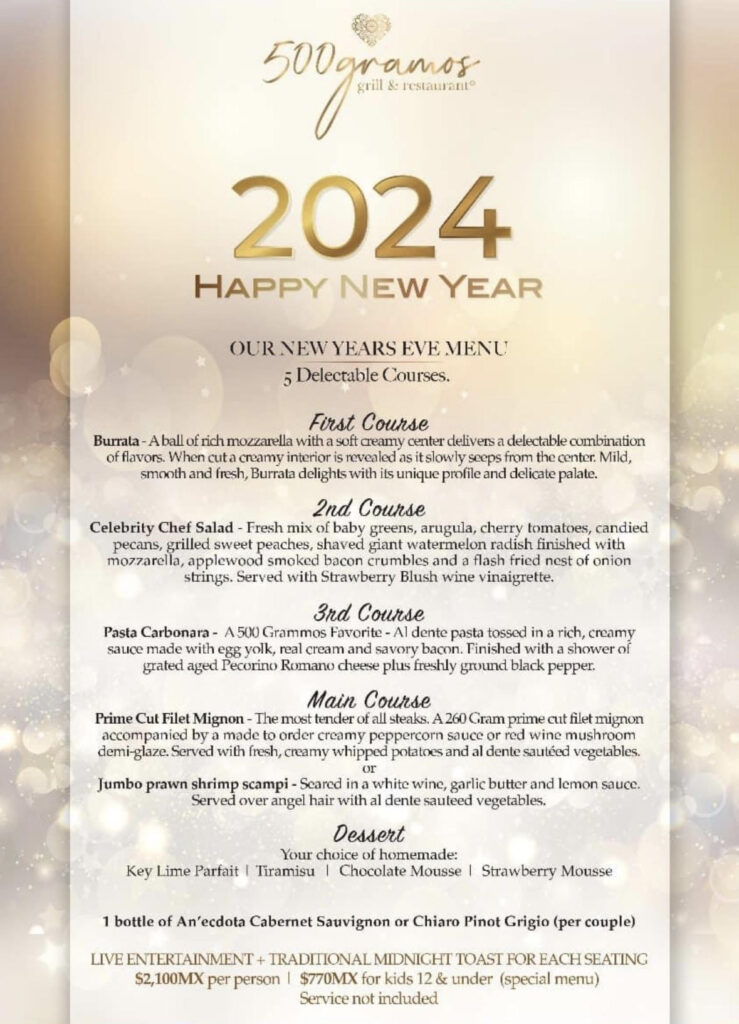 What to do for New Years Eve in Playa Del Carmen 2024