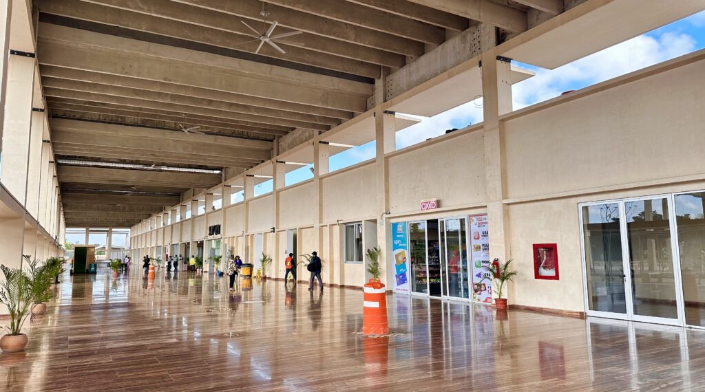 the new train station in Valladolid Yucatan.