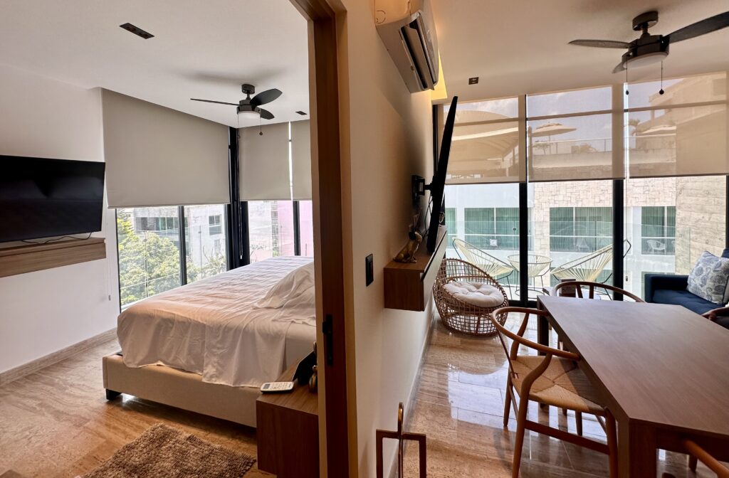 Two-bedroom condo in Playa Del Carmen.