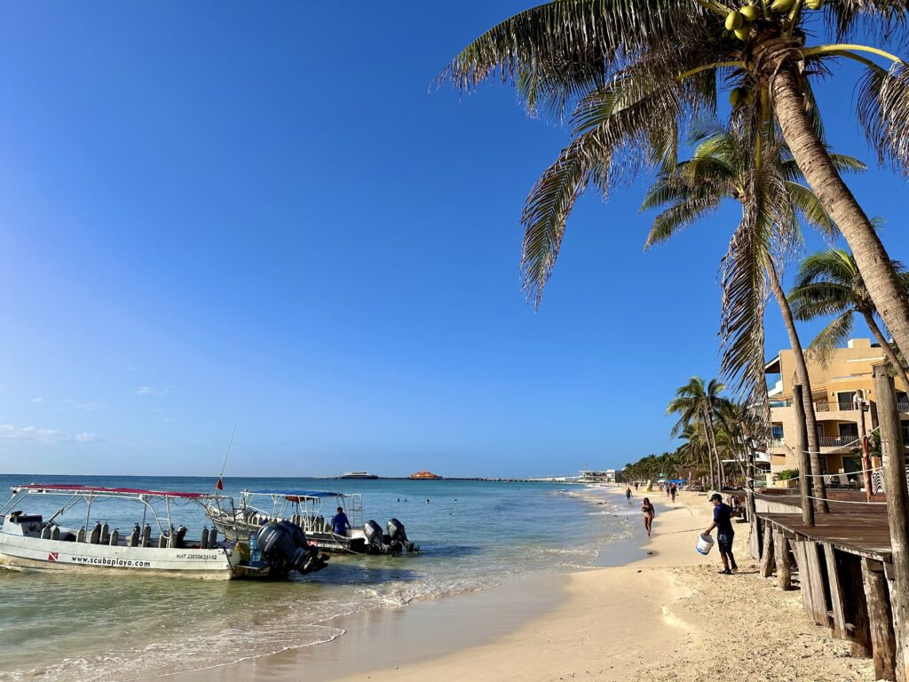 Playa Del Carmen beach