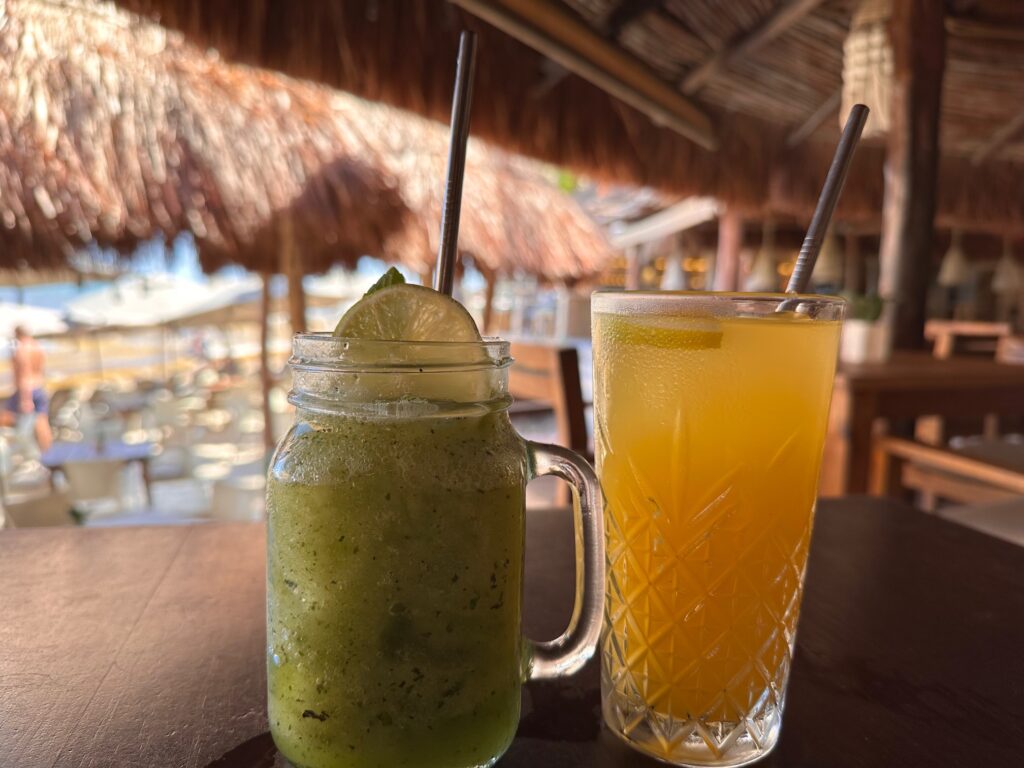 drinks at Lido Beach Club