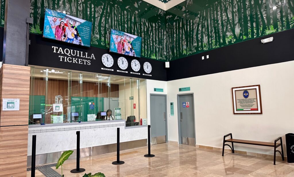 Inside the Tulum Tren Maya Station