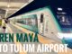 How to take the Tren Maya from the Tulum Airport