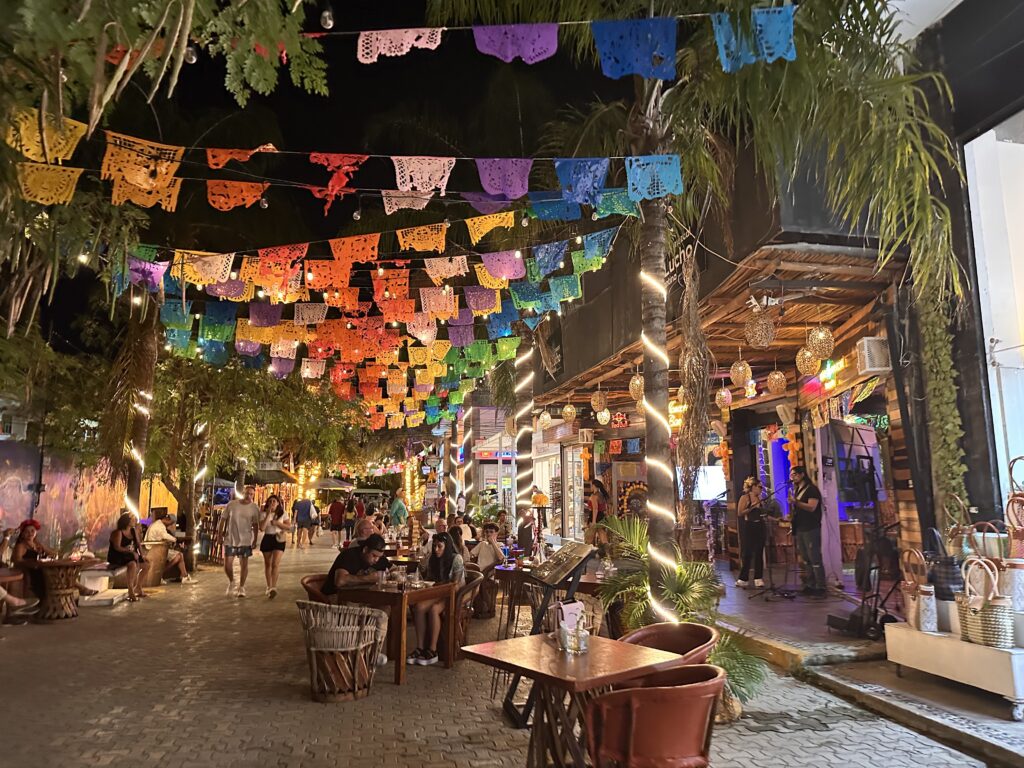 Playa Del Carmen 5th Avenue. 