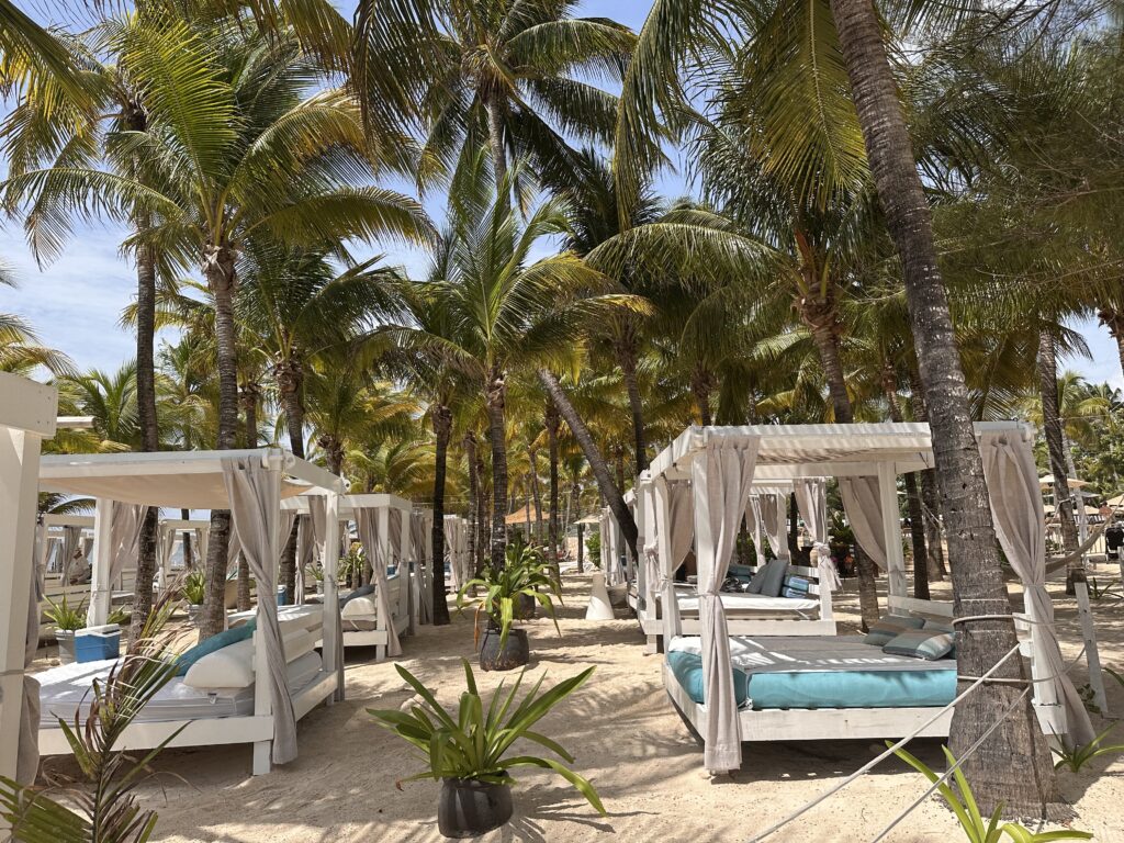 The Fives Beach Hotel and Residences beach area